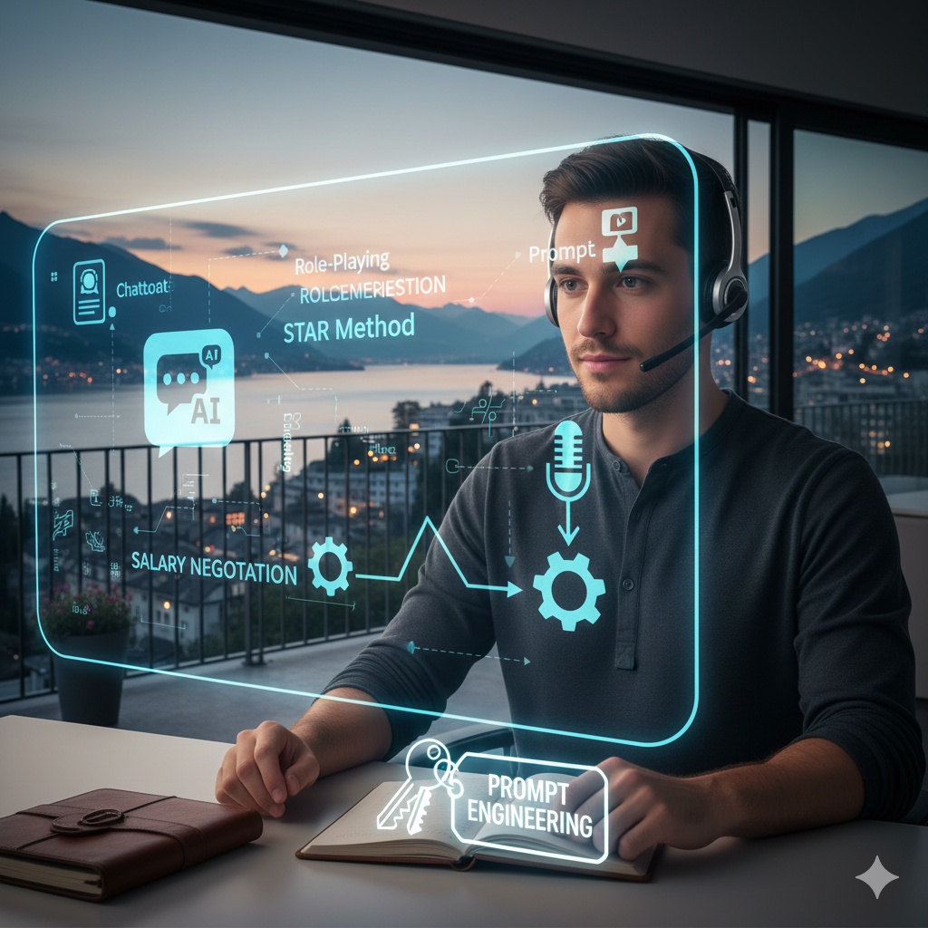 Il “Prompt Engineering” per il Lavoro in Ticino: Sfrutta l’AI per i Colloqui Difficili